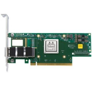 Mellanox ConnectX-6 VPI adapter card, HDR IB (200Gb/s) and 200GbE, single-port QSFP56, PCIe4.0 x16,