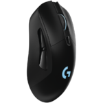 LOGITECH G703 LIGHTSPEED Wireless Gaming Mouse - HERO - BLACK - EER2