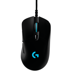 LOGITECH G403 HERO LIGHTSYNC Corded Gaming Mouse - BLACK - USB - EER2