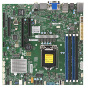 Supermicro main board server MBD-X11SCZ-F-O single socket, 4.1 PCI-E 3.0 x16, 2 PCI-E 3.0 x4 (in x8