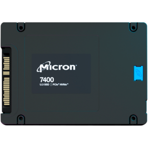 Micron 7400 MAX 6400GB NVMe U.3 (7mm) Non-SED Enterprise SSD EAN: 649528908490