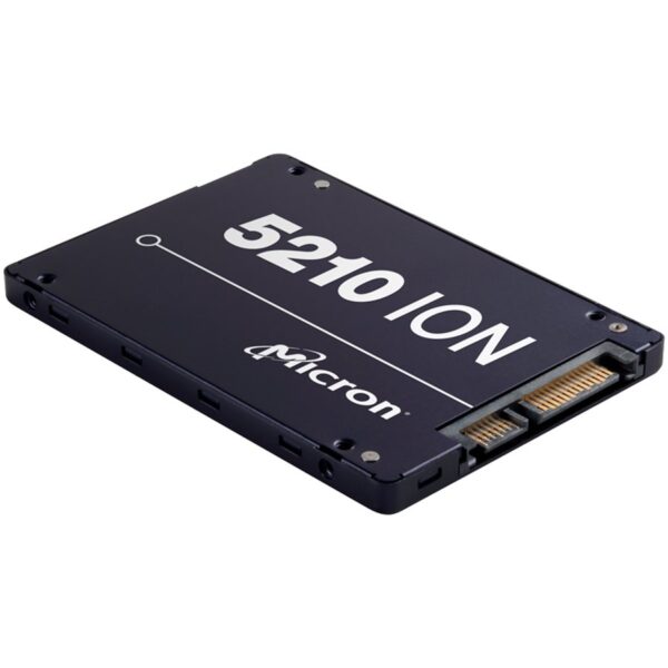 MICRON 5210 ION 1.92TB Enterprise SSD, 2.5” 7mm, SATA 6 Gb/s, Read/Write: 540 / 260 MB/s, Random Rea