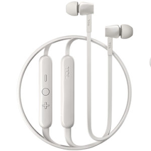 TCL In-ear Bluetooth Headset, Strong Bass, Frequency of response: 10-22K, Sensitivity: 107 dB, Drive