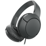 TCL On-Ear Wired Headset, Strong BASS, flat fold, Frequency of response: 10-22K, Sensitivity: 102 dB