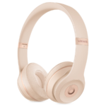 Beats Solo3 Wireless On-Ear Headphones - Satin Gold, Model A1796