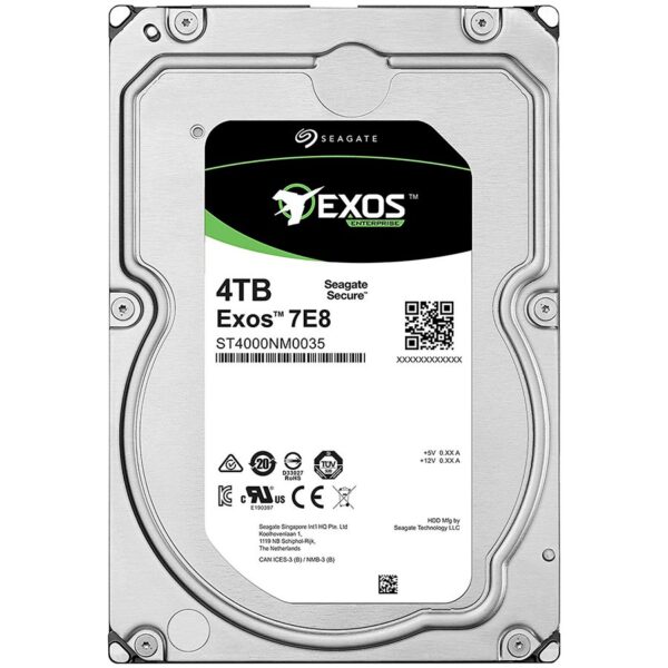 SEAGATE HDD Server Exos 7E8 512E/4kn (3.5'/4TB/SATA 6GB/s/7200rpm)