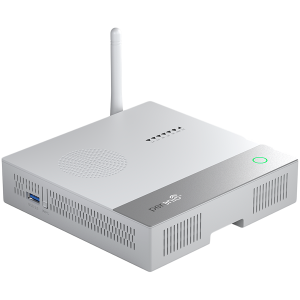 Dual-band Wi-Fi/LTE Router with external antenna and internal battery, as well as cloud platform sup