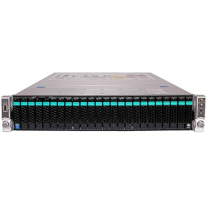 Server Barebone Intel R2224WTTYSR (Rack 2U, 2xE5-2600V3/V4, 24xDDR4 RDIMM, 24x2.5'' HDD HotSwap, 8xS