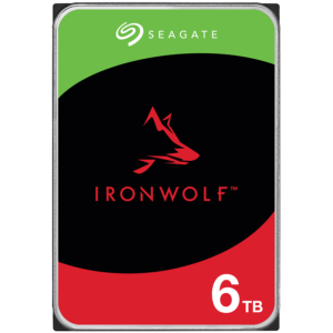 SEAGATE HDD IronWolf  NAS (3.5'/ 6TB / 256m/ SATA/ 5400rpm)