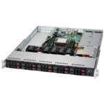 Supermicro SuperServer SYS-1019P-WTR 1U, LGA 3647, TDP 70-205W, Intel C622, 6xDDR4, 10x2.5" Hot-swap