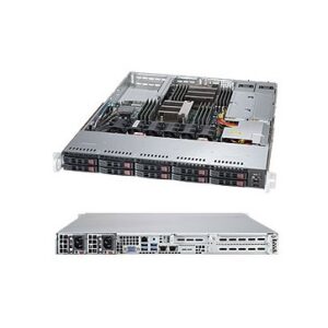 Supermicro SuperServer SYS-1028R-WTR 1U, 2xLGA 2011, TDP up to 145W, Intel C612, 16xDDR4, 10x2.5" Ho