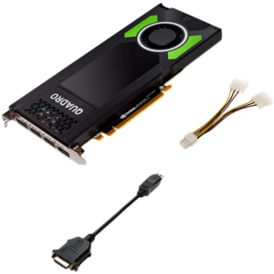 PNY NVIDIA Video Card Quadro P4000 GDDR5 8GB/256bit, 1792 CUDA Cores, PCI-E 3.0 x16, 4xDP, Cooler, S