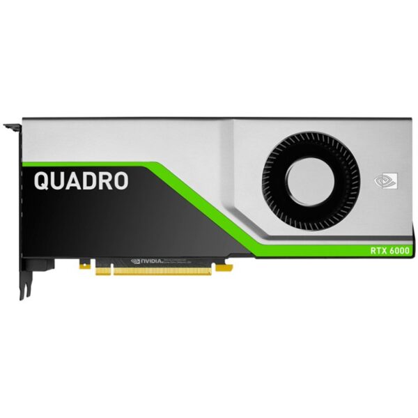 Видеоплата PNY NVIDIA Quadro RTX 6000, Turing, 4608 CUDA Cores, 24GB GDDR6, 576 Tensor, 72 RT Cores,