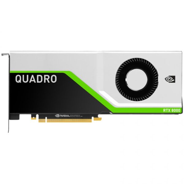 Видеоплата PNY NVIDIA Quadro RTX 8000, Turing, 4608 CUDA Cores, 48GB GDDR6, 576 Tensor, 72 RT Cores,