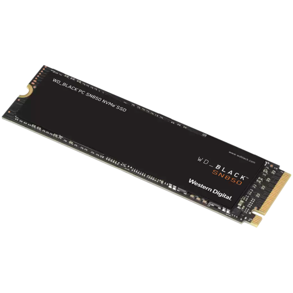 WD_BLACK SN850 M.2 NVMe SSD (PCIe Gen 4.0) 2TB, Up to 7,000/5,100 MB/s Read/Write