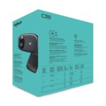 LOGITECH C310 HD Webcam - BLACK - USB