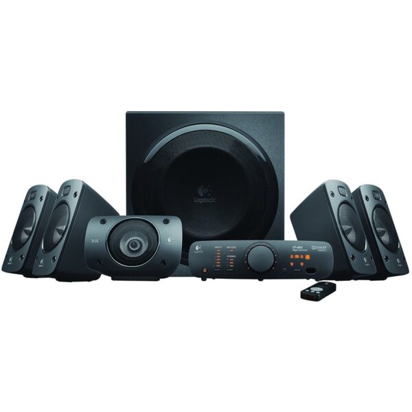 LOGITECH Z906 THX Surround Sound 5.1 Speakers - BLACK - 3.5 MM - UK