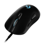LOGITECH G403 HERO LIGHTSYNC Corded Gaming Mouse - BLACK - USB - EER2