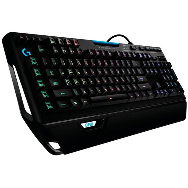 LOGITECH G910 Orion Spectrum Corded RGB Mechanical Gaming Keyboard - BLACK - RUS - USB