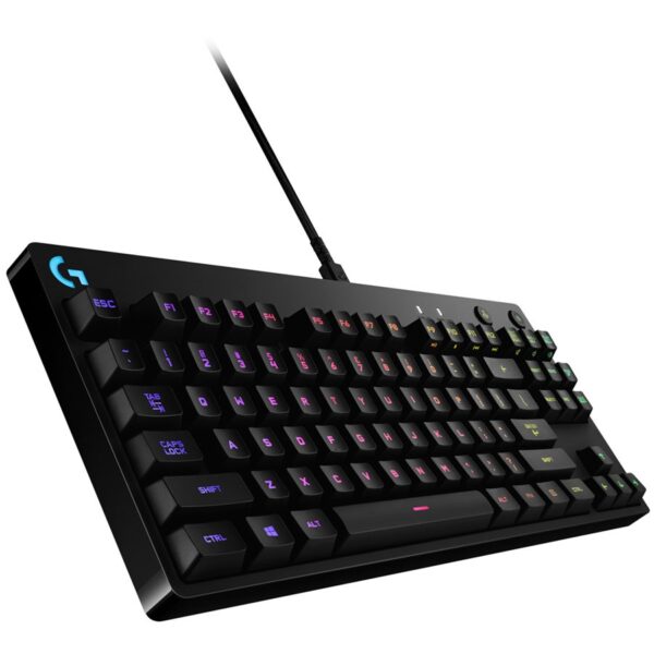 LOGITECH G Pro TKL Corded Mechanical Gaming Keyboard - BLACK - UK - USB - TACTILE