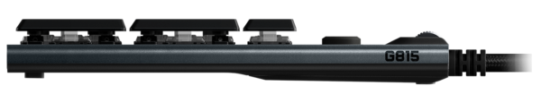 LOGITECH G815 Corded LIGHTSYNC Mechanical Gaming Keyboard - CARBON - RUS - TACTILE