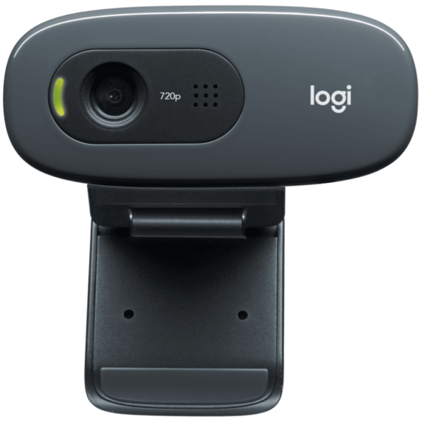 LOGITECH C270 HD Webcam - BLACK - USB