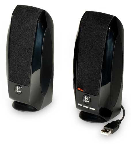 LOGITECH S150 Stereo Speakers - BLACK - 3.5 MM - B2B