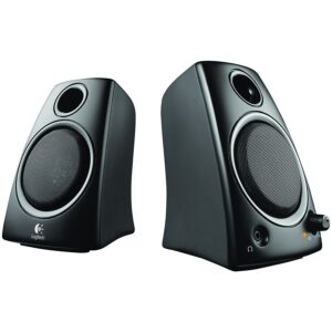 LOGITECH Z130 Stereo Speakers - BLACK - 3.5 MM - UK