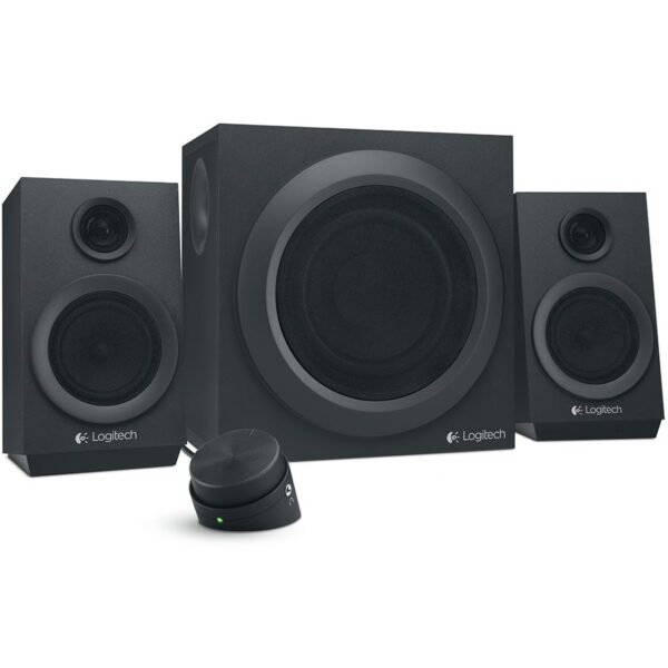 LOGITECH Z333 Speaker System 2.1 - BLACK - 3.5 MM - UK