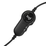 LOGITECH H150 Corded Stereo Headset - CLOUD WHITE - Dual Plug
