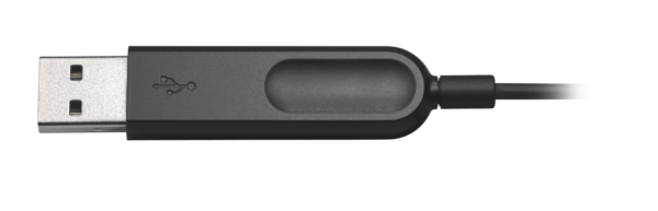 LOGITECH H340 Corded Headset - BLACK - USB