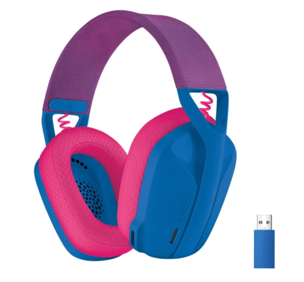 LOGITECH G435 LIGHTSPEED Wireless Gaming Headset - BLUE