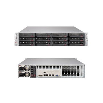 Supermicro server barebone SSG-6029P-E1CR16T, 2U, Dual Socket P (LGA 3647), 16 DIMM slots,  16 Hot-s