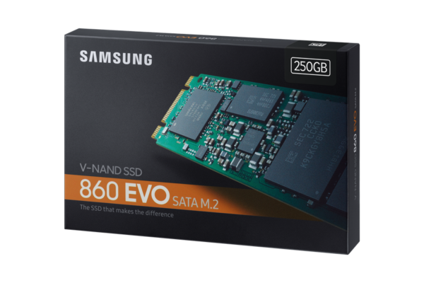 Samsung SSD накопитель 860 EVO M.2 250 GB
