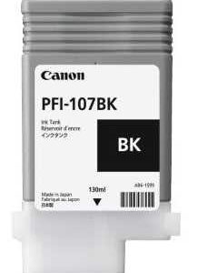 Картридж для плоттера Canon PFI-107 BK Black для iPF680/685/780/785 130ml черный