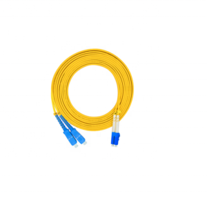 Patch cord-LC/PC-LC/PC-Single mode-G.652D-2mm-10m-PVC-Yellow