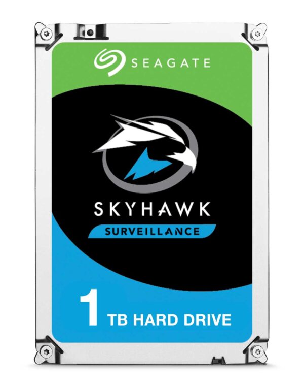 Жесткий диск Seagate ST1000VX005 SkyHawk 1TB, 3.5", 5900rpm, SATA3, 64MB, 3Y, для видеоданных