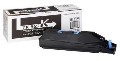 Тонер-картридж TK-865K 20 000 стр Black для TASKalfa 250ci, 300ci
