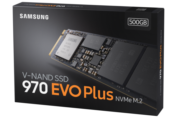 Накопитель твердотельный Samsung MZ-V7S500BW SSD 970 EVO PLUS 500GB M.2 (2280) PCIe Gen 3.0 x 4, NVM
