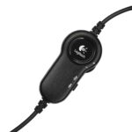 Гарнитура Logitech H151 (черная, 1 x 3.5мм, элементы управления на кабеле, кабель 1.8м) (M/N: A-0002