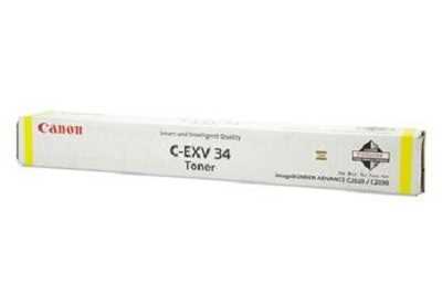 Тонер C-EXV34Y жёлтый для iR C20xx/C22xx