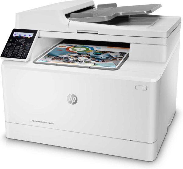 МФУ HP 7KW56A Color LaserJet Pro MFP M183fw Printer (A4) Printer/Scanner/Copier/Fax/ADF, 600 dpi, 80