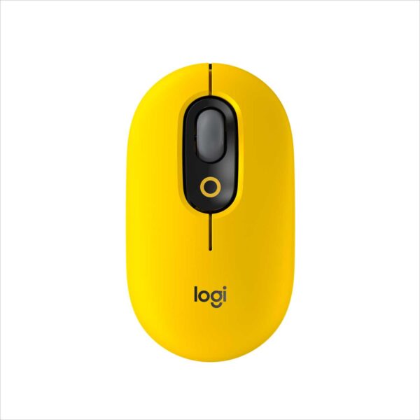 Мышь беспроводная Logitech POP MOUSE, Blast Yellow (M/N: MR0092)