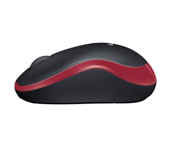 Мышь беспроводная Logitech M185 Red (красная, оптическая, 1000dpi, 2.4 GHz/USB-ресивер) (M/N: MR0087