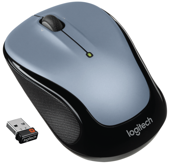 Мышь беспроводная Logitech M325 Light Silver (серая, оптическая, 1000dpi, 2.4 GHz/USB-ресивер (Logit