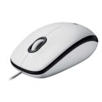 Мышь Logitech M100 White (белая, оптическая, 1000dpi, USB, 1.8м) (M/N: M-U0026)