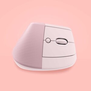 Мышь беспроводная Logitech LIFT ROSE (400-4000 dpi, Bluetooth, USB-ресивер Logi Bolt®, 4 настраиваем