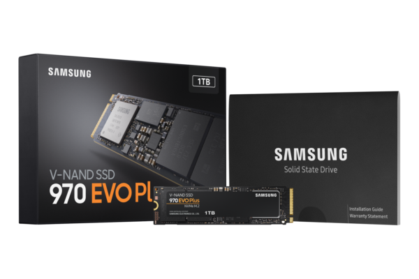 Накопитель твердотельный Samsung MZ-V7S1T0BW SSD 970 EVO PLUS 1TB M.2 (2280) PCIe Gen 3.0 x 4, NVMe