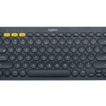 Клавиатура беспроводная Logitech K380 (DARK GREY, Multi-Device, Bluetooth Classic (3.0), 2 батарейки
