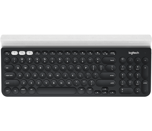 Клавиатура беспроводная Logitech K780 (DARK GREY/SPECKLED WHITE, Multi-Device, Bluetooth Smart/Logit